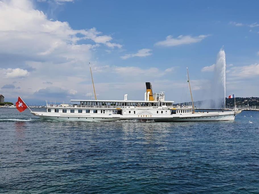 Апартаменты L'Escale Du Leman Амфион-ле-Бен Экстерьер фото