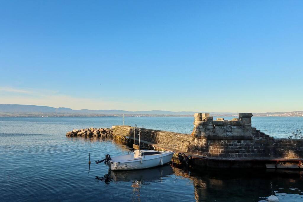 Апартаменты L'Escale Du Leman Амфион-ле-Бен Экстерьер фото